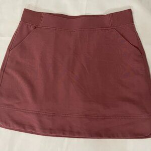 32 Degrees Cool Redwood Pink Skort Skirt Women's Size Small